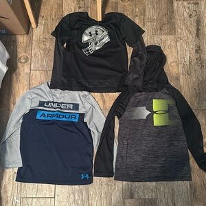 Boys long sleeve under armour lot